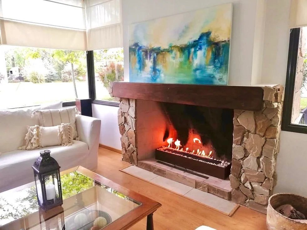 Chimenea de de mesa, tazones de fuego Chimenea sin ventilación con